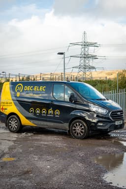 Dec-Elec logo - solar installation in Glamorgan
