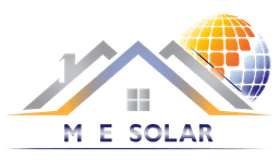 M E Solar ltd logo - solar installation in Warwickshire