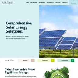 EnPower Solutions logo - solar installation in Birmingham