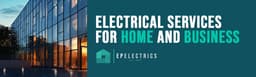 EP ELECTRICS LTD logo - electrical contracting in UK